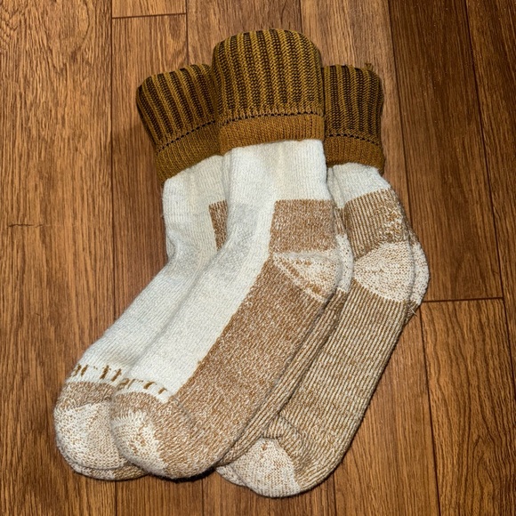 Carhartt Mens socks 3 pair tan - Picture 4 of 6